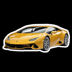 Sticker- Sports Car